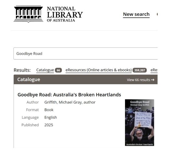 Goodbye Road. By Michael Gray Griffith
