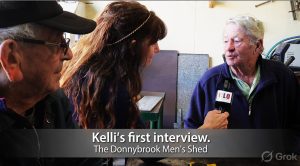 Kelli in the Men’s Shed – How will she survive all their toxic masculinity?