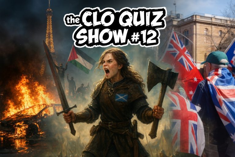 The CLO QUIZ SHOW:  the interactive show the trolls mercilessly attack