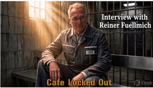 Reiner Fuellmich . . . (Audio Only) Is in the Cafe. Cafe Locked Out
