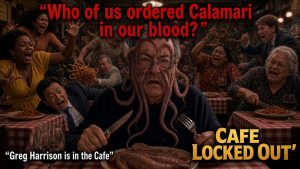 Who of us ordered Calamari in our blood?