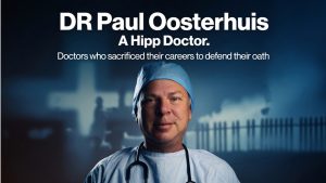 Promotional poster for Dr Paul Oosterhuis, A Hipp Doctor